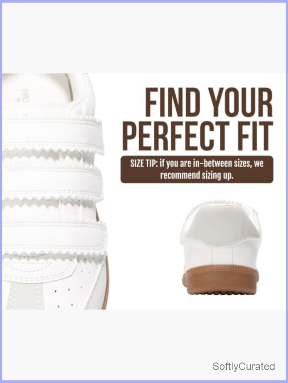 Women's Fashion Sneakers with Memory Foam - Lightweight Non-Slip Hook & Loop - Picture 6 of 7